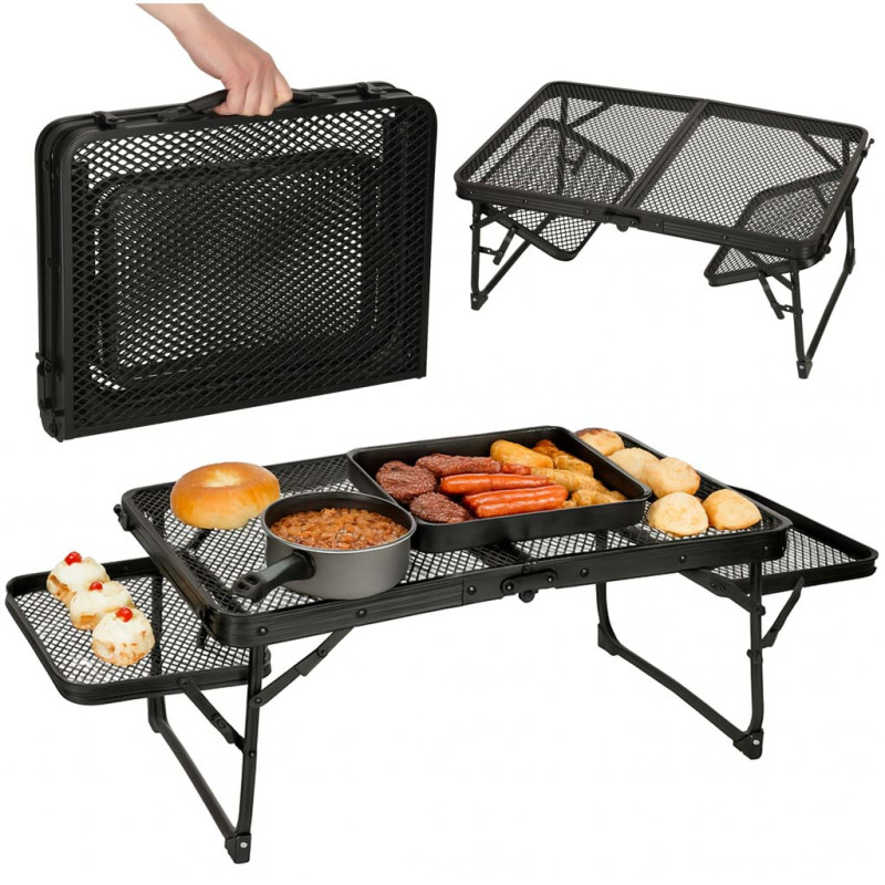 LUARO turistinis stalas sulankstomas 87 x 60 x 40 x 27 cm