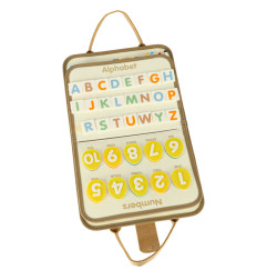 Sensorinė montessori manipuliacinė lenta dinozaurų dėklas