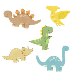 Sensorinė montessori manipuliacinė lenta dinozaurų dėklas