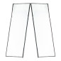 LUARO durų magnetinis tinklas su kietu magnetu 160x230cm LUARO durų magnetinis tinklas su kietu magnetu 160x230cm