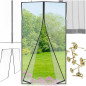 LUARO durų magnetinis tinklas su kietu magnetu 160x230cm LUARO durų magnetinis tinklas su kietu magnetu 160x230cm