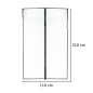 LUARO magnetinis tinklelis durims tvirtas stiprus magnetas 110x210cm