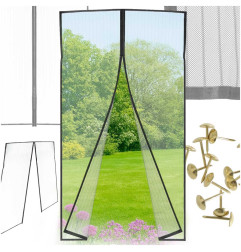 LUARO magnetinis tinklelis durims stiprus magnetas 100x210cm