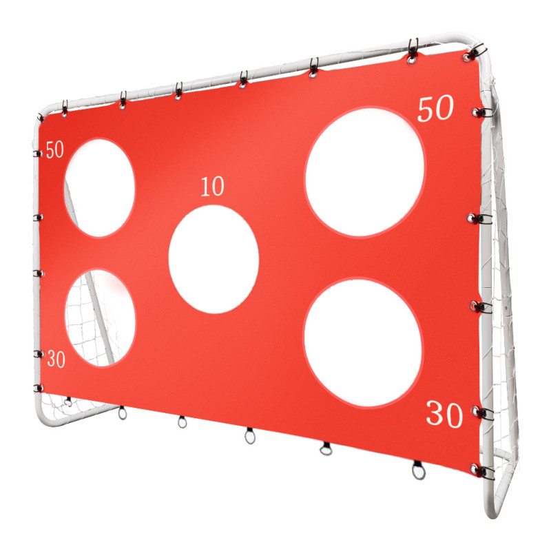 Vaikų futbolo treniruočių vartai su taikiniais 215 x 153 x 76 cm