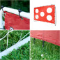 Vaikų futbolo treniruočių vartai su taikiniais 215 x 153 x 76 cm
