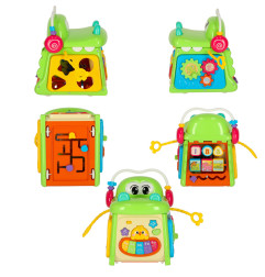 Edukacinis rūšiavimo kubas 4in1