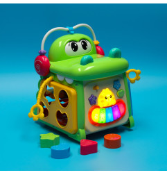 Edukacinis rūšiavimo kubas 4in1