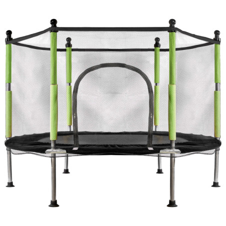Vaikiškas sodo Batutas 140 cm žalias