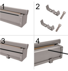 ištraukiamos terasos markizės LUARO 180 x 400 cm, smėlio spalvos