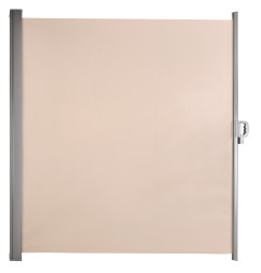 ištraukiamos terasos markizės LUARO 180 x 400 cm, smėlio spalvos