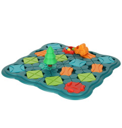 Dėlionių stalo žaidimas labirintas su kliūtimis 28 el.