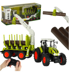 RC valdomas traktorius su keltuvu 2.4G 3.7V 500mAh