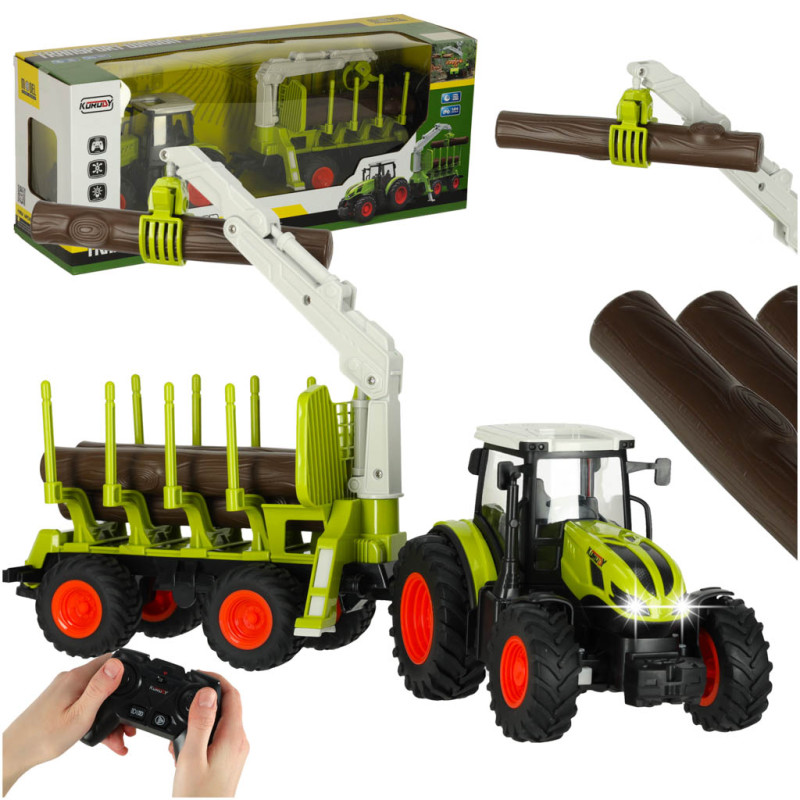 RC valdomas traktorius su keltuvu 2.4G 3.7V 500mAh RC valdomas traktorius su keltuvu 2.4G 3.7V 500mAh