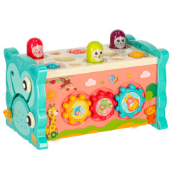 Sensorinis kūdikių žaislas 8in1 Bibi-inn mėlynas