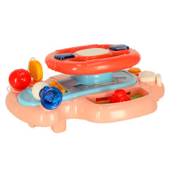 Kūdikio interaktyvus vairas rausvas