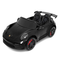 Vaikiškas elektromobilis Porsche 911 GT3, Juodas