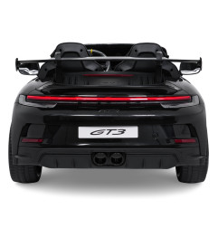 Vaikiškas elektromobilis Porsche 911 GT3, Juodas