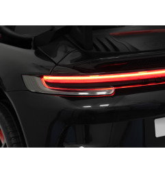 Vaikiškas elektromobilis Porsche 911 GT3, Juodas