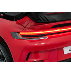 Vaikiškas elektromobilis Porsche 911 GT3, Raudonas