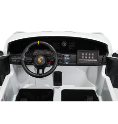 Vaikiškas elektromobilis Porsche 911 GT3, Baltas