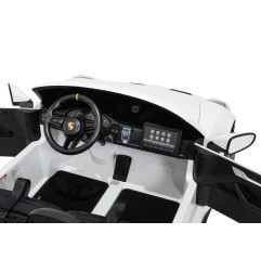 Vaikiškas elektromobilis Porsche 911 GT3, Baltas