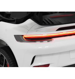 Vaikiškas elektromobilis Porsche 911 GT3, Baltas