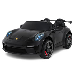 Vaikiškas elektromobilis Porsche 911 GT3 MP4, Juodas