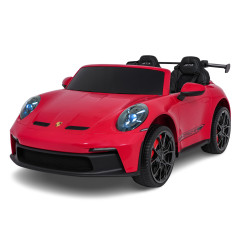 Vaikiškas elektromobilis Porsche 911 GT3 STRONG MP4, Raudonas