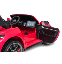 Vaikiškas elektromobilis Porsche 911 GT3 STRONG MP4, Raudonas
