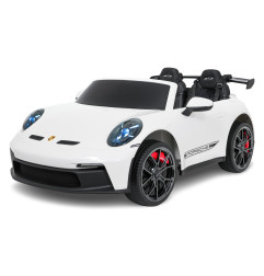 Vaikiškas elektromobilis Porsche 911 GT3 STRONG MP4, Baltas