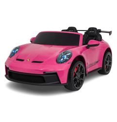 Vaikiškas elektromobilis Porsche 911 GT3 STRONG MP4, Rožinis