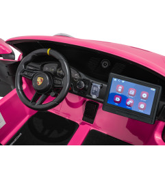 Vaikiškas elektromobilis Porsche 911 GT3 STRONG MP4, Rožinis