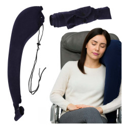 Pripučiama šoninė kelioninė pagalvėlė su tvirtinimo įtaisu