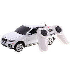 R/C žaislinis automobilis BMW X 6 White 1:24 RASTAR