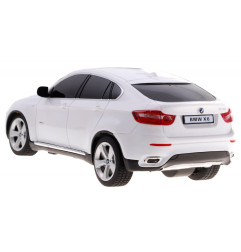 R/C žaislinis automobilis BMW X 6 White 1:24 RASTAR - 6