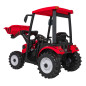 MEGA traktorius D68 transporto priemonė su priekaba Raudona