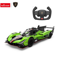 R/C automobilis 1:14 Lamborghini SC63 Green RASTAR