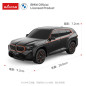 R/C automobilis 1:24 BMW XM Black RASTAR