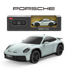 R/C automobilis 1:24 Porsche 911 Dakar Mint RASTAR