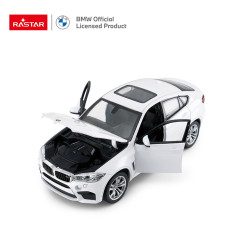 Metalinis automobilis 1:24 BMW X6M White RASTAR