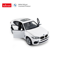 Metalinis automobilis 1:24 BMW X6M White RASTAR