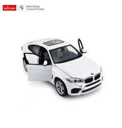 Metalinis automobilis 1:24 BMW X6M White RASTAR