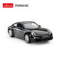 Metalinis automobilis 1:24 Porsche 911 Black RASTAR Metalinis automobilis 1:24 Porsche 911 Black RASTAR