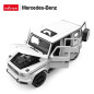 Metalinis automobilis 1/32 Mercedes-Benz AMG G63 su garsu Baltas RASTAR Metalinis automobilis 1/32 Mercedes-Benz AMG G63 su garsu Baltas RASTAR