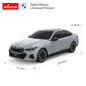 R/C automobilis 1:24 BMW i5 pilkos spalvos RASTAR