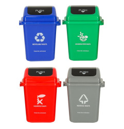 Mokomasis žaidimas atliekų rūšiavimas EKO + 108 kortelės