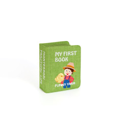 Manipuliacinė montessori knyga su kuprine ir įpakavimu Ūkis 3-6 m.