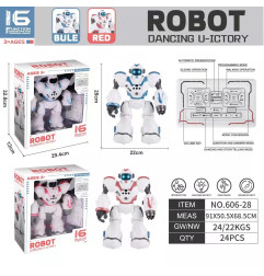 U-ICTORY daugiafunkcinis robotas mėlynas