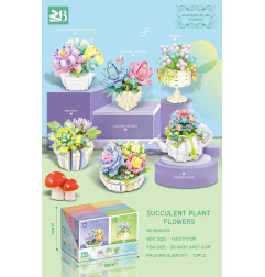 Gėlės Blokų rinkinys 1 versija