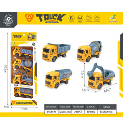 Statybinių transporto priemonių rinkinys